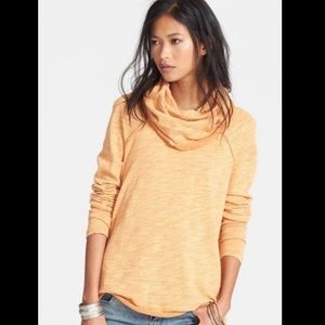Free People Beach Cocoon Cowl Neck Pullover